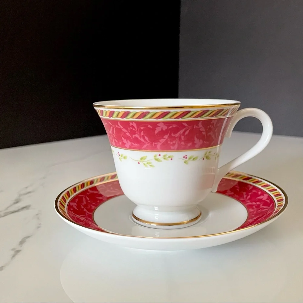 Seasons of Colour - Old Country Roses - Cup & Saucer by Royal Albert
